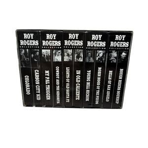 Roy Rogers Collection VHS – Classic Western Cowboy Films – Vintage